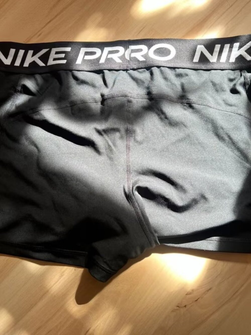 Nike Pro Dri-FIT 3" Shorts — Black, Size XL